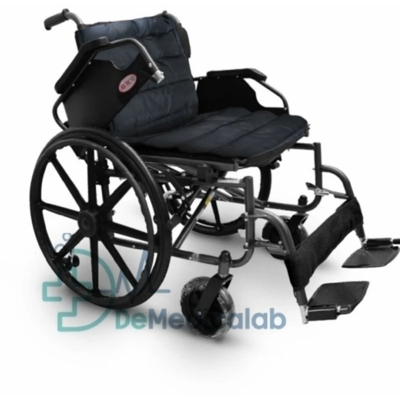 Jual Kursi Roda Jumbo Avico Bima Max Beban 120 Kg Big Size Wheelchair ...