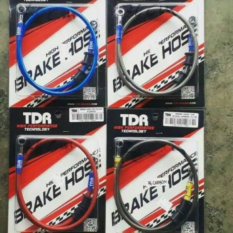 Jual Selang Rem Tdr Black Carbon Cm Cm Original Tdr Universal Semua Motor Shopee Indonesia