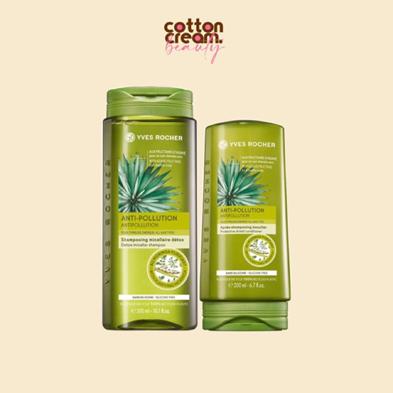 Yves Rocher Anti Pollution Shampoo & Conditioner