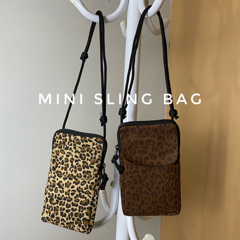 Jual Sling Bag Leopard Import Tas Dompet HP Shopee Indonesia