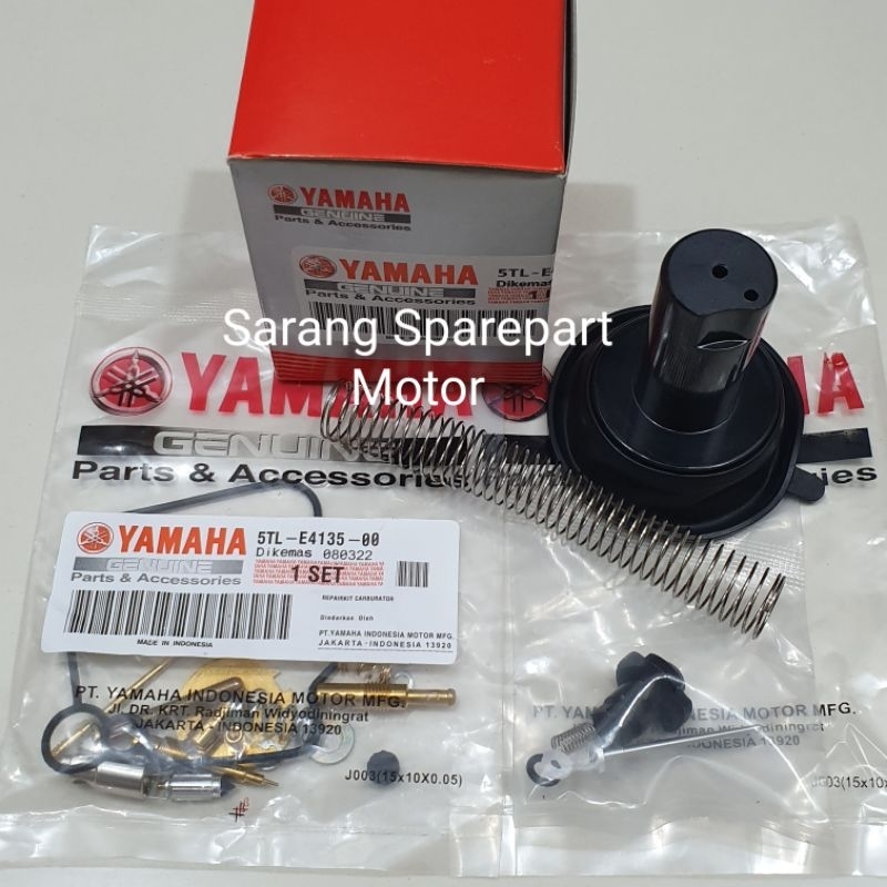 Jual Karet Vacum Repair Kit Karburator Mio Sporty Smile Soul Fino Tl Shopee Indonesia