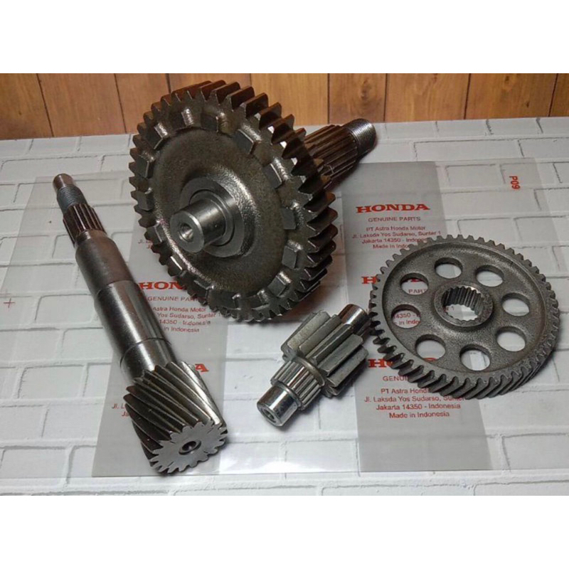 Jual GIGI GEAR RASIO GARDAN FULLSET AS RODA 4PCS HONDA SCOOPY STAYLISH ...