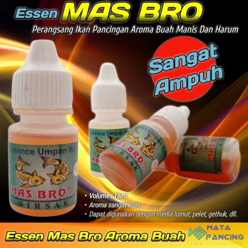 Jual Umpan Essen Mas Bro Oplosan Dan Mas Bro Engkel 15ml Untuk Media