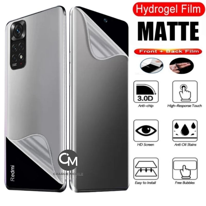 Jual Anti gores jelly Hydrogel matte glare anti minyak XIAOMI