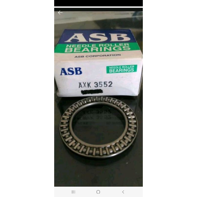Jual Bearing Thrust AXK 3552 ASB | Shopee Indonesia