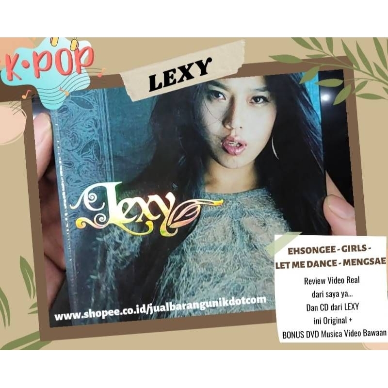 Jual CD original LEXY Korean Pop + BONUS DVD Music Bawaan | Shopee ...