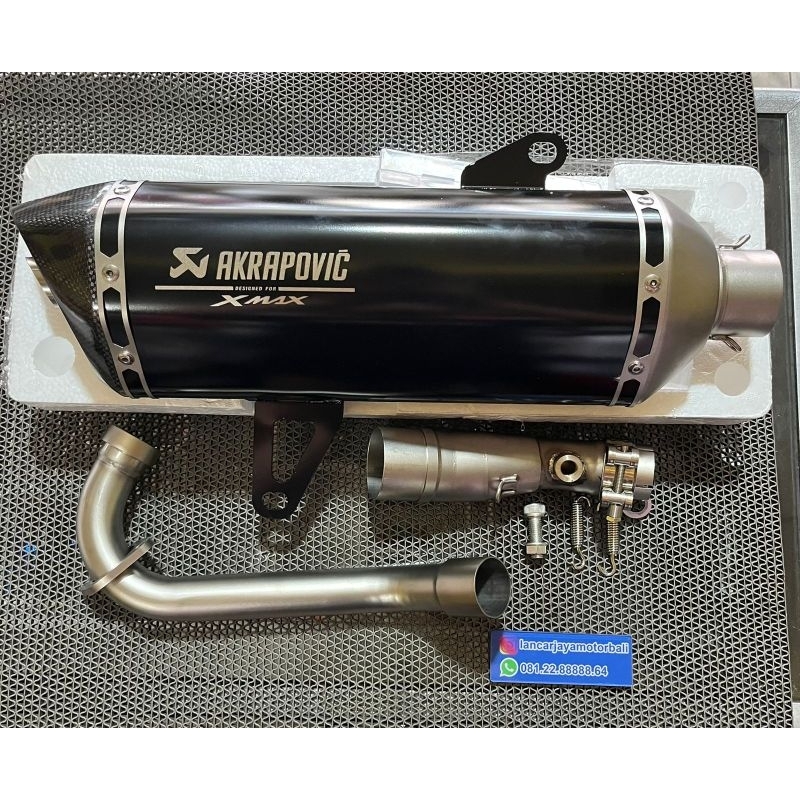 Jual Knalpot Akrapovic Thailand Xmax New Cc Shopee Indonesia