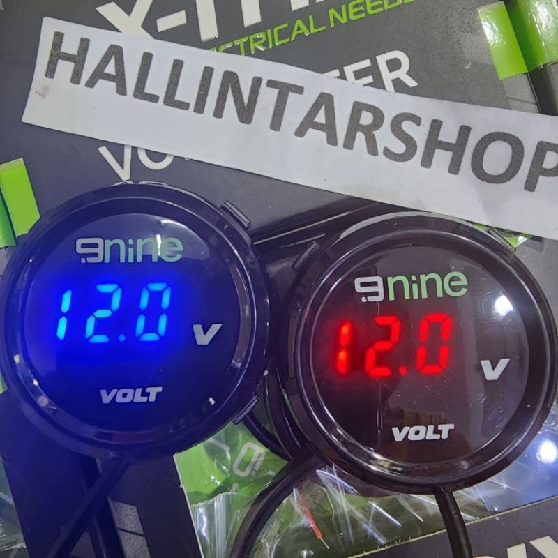 Jual Volmeter Aki Motor 9nine LX-TRIX Original | Shopee Indonesia