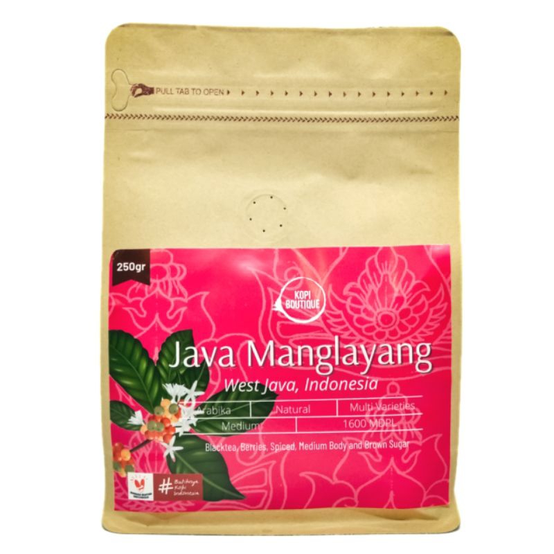 Jual Kopi Arabika Java Manglayang 250gr Natural - Jawa Barat | Shopee ...