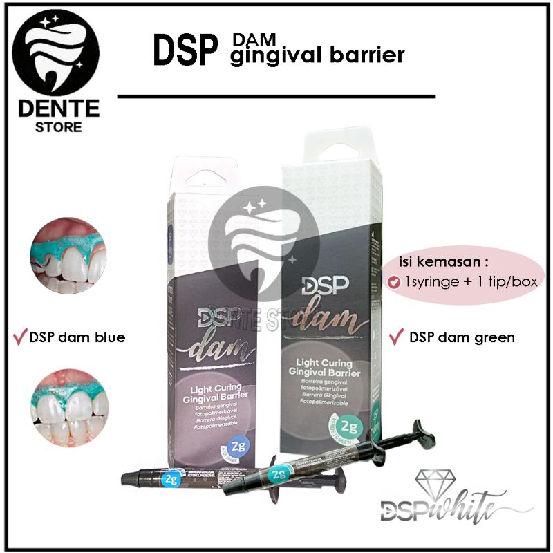 Jual DENTAL DSP DAM / GUM GINGIVAL BARRIER PROTECTION TEETH Shopee