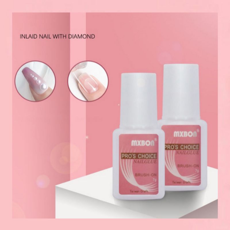 Jual Mxbon Lem Kuku Palsu Akrilik Nail Art Murah Shopee Indonesia