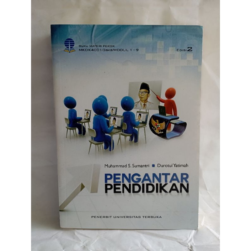 Jual Buku Materi Pokok Pengantar Pendidikan Edisi 2 Modul Universitas ...