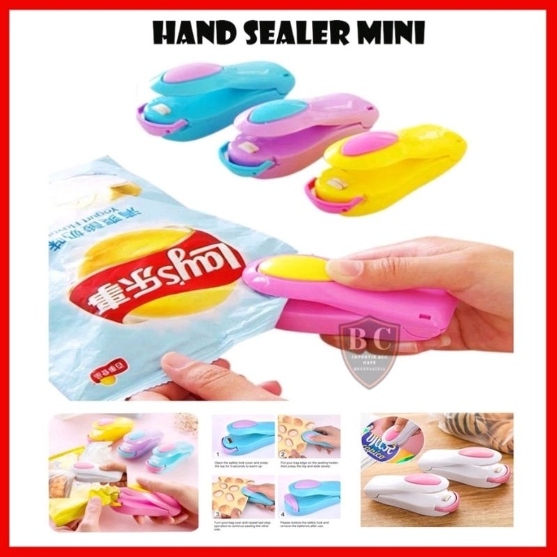 Jual Alat Press Plastik Kemasan Elektrik Hand Sealer Mini Pengemas Makanan Shopee Indonesia