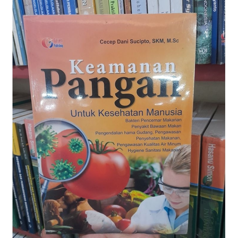 Jual Keamanan Pangan Untuk Kesehatan Manusia Cecep Dani Sucipto Buku Original Hvs Shopee