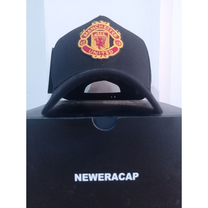Jual MANCHESTER UNITED/ bahan hitam/ 9 forty / A frame / topi premium ...