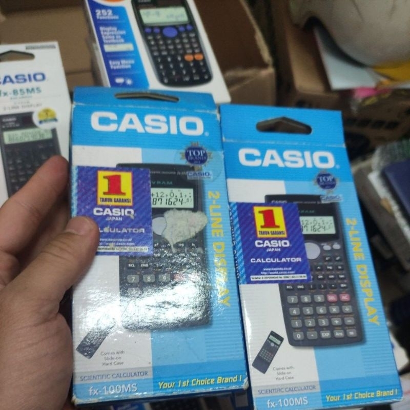 Jual kalkulator scientific casio fx 100 ms shopee indonesia
