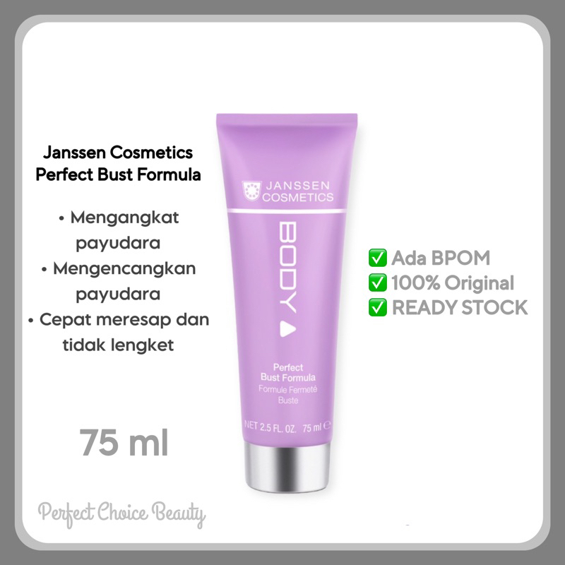 Jual Janssen Cosmetics Perfect Bust Formula Ml Shopee Indonesia