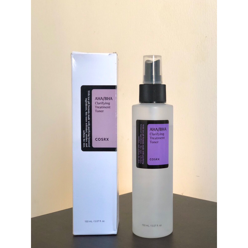 Jual COSRX AHA/BHA CLARIFYING TREATMENT TONER 150ml Preloved | Shopee ...