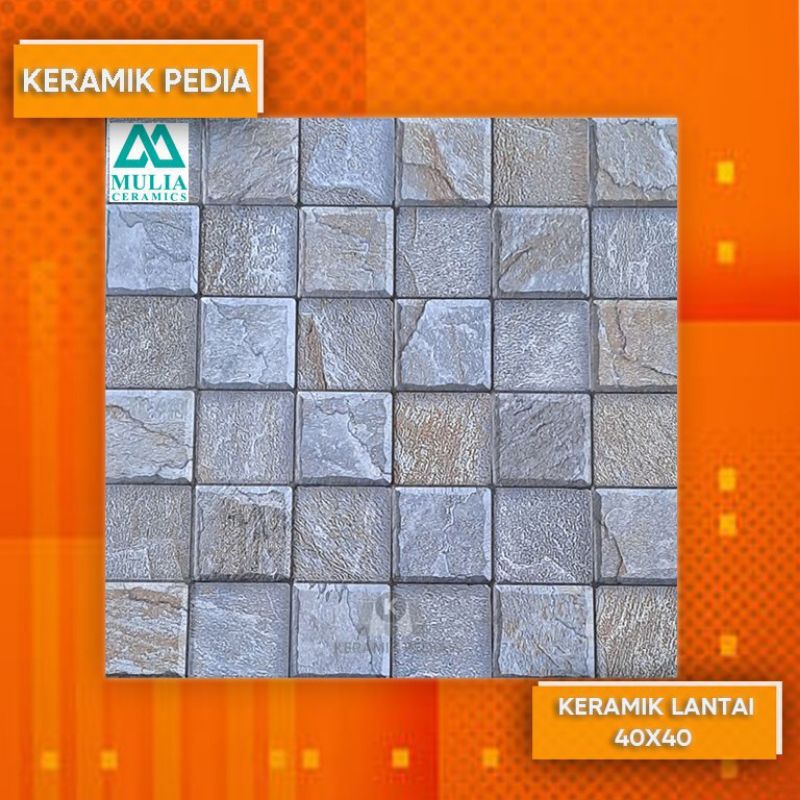 Jual Keramik Lantai X Listone Grey Mulia Shopee Indonesia