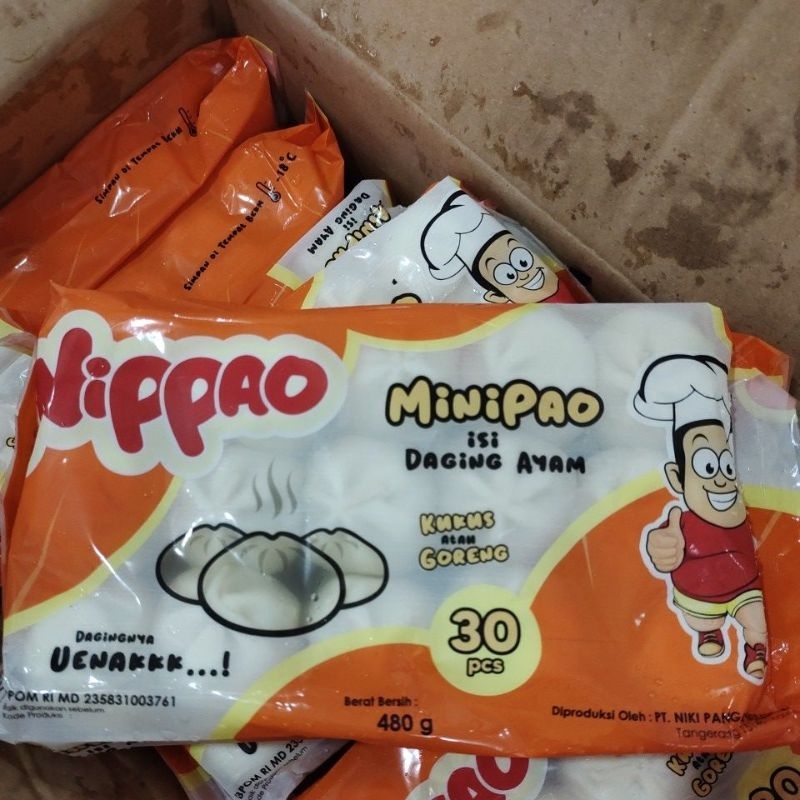 Jual mini pao coklat ayam sapi stoberi 480gr | Shopee Indonesia