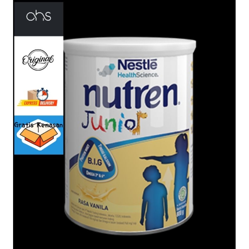 Jual NESTLE NUTREN JUNIOR VANILA 400 GRAM | Shopee Indonesia