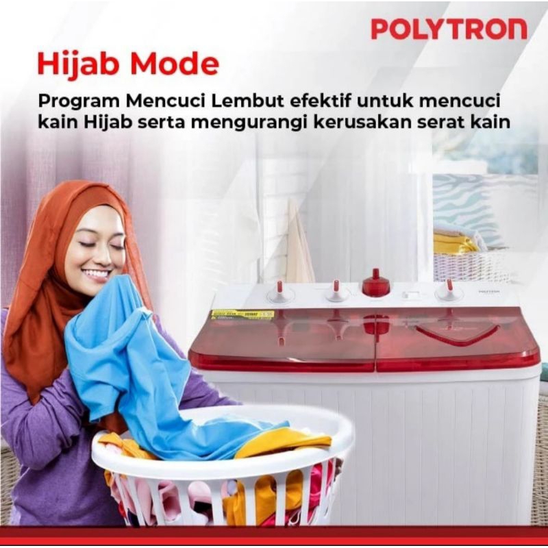 mesin cuci polytron
