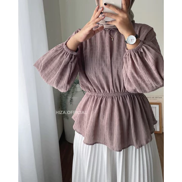 HIZA REEYA BLOUSE Wanita Cantik Blouse