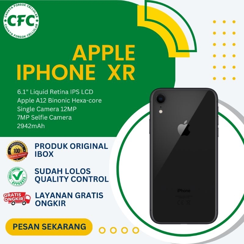 Jual iPhone Xr Resmi iBox Indonesia | Shopee Indonesia