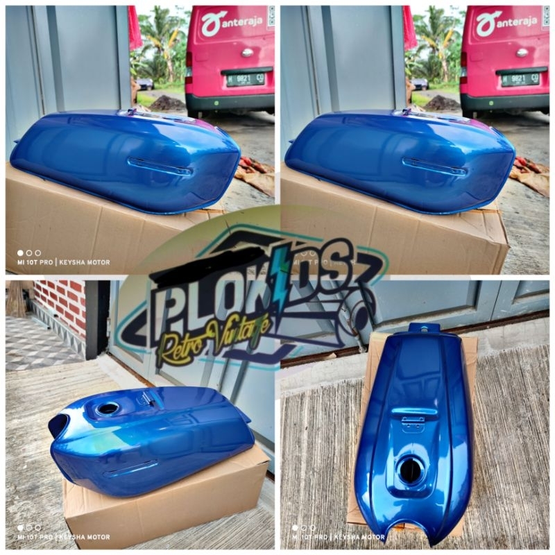 Jual Tengki Tangki Gl 100 Pres Pabrik Warna Biru Shopee Indonesia