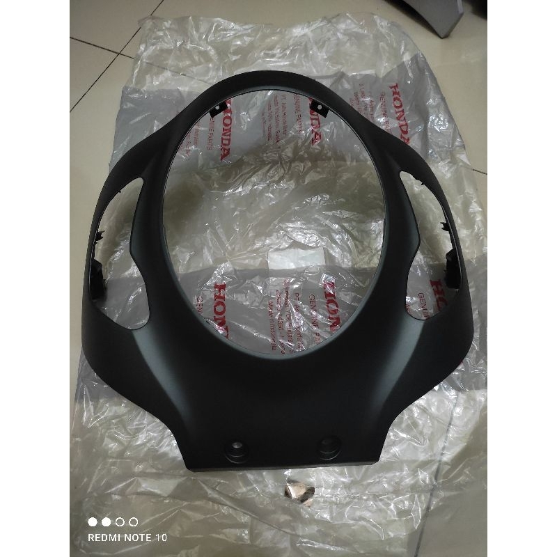 Jual Tameng Depan Scoopy Hitam Doff Original Shopee Indonesia