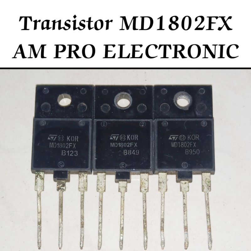 Jual TR MD1802FX Transistor MD 1802 FX ST1802FX Cabutan Original. Shopee Indonesia