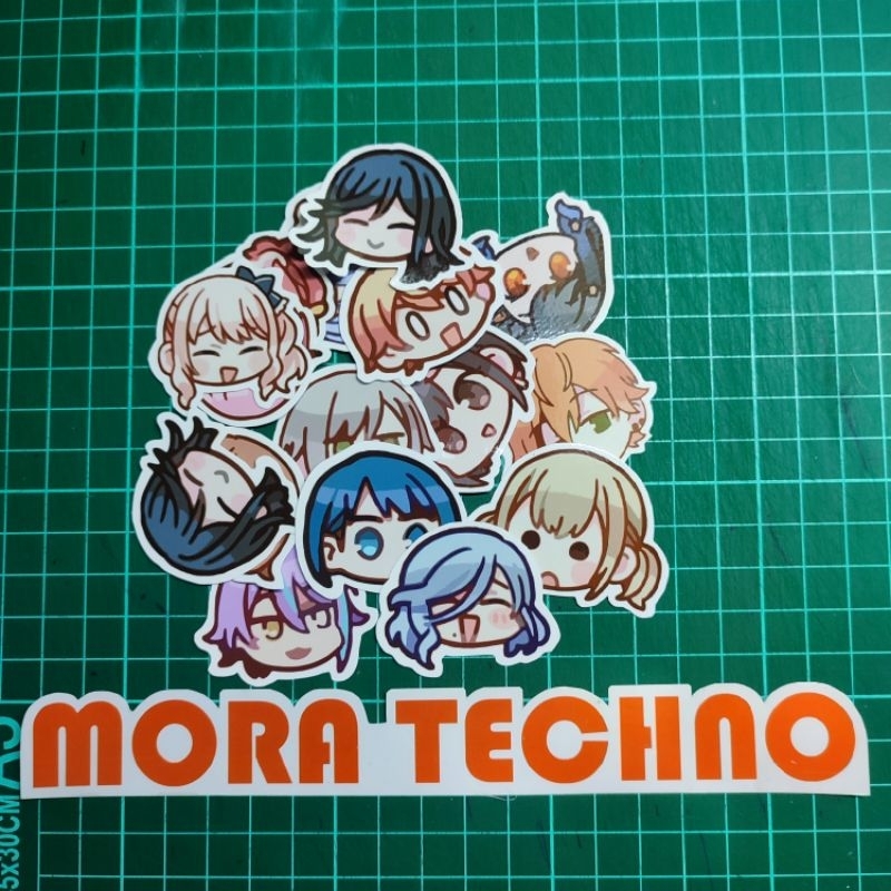 Jual Sticker Project Sekai Lucu Isi 24 pcs Stiker Lucu Projek Sekai ...