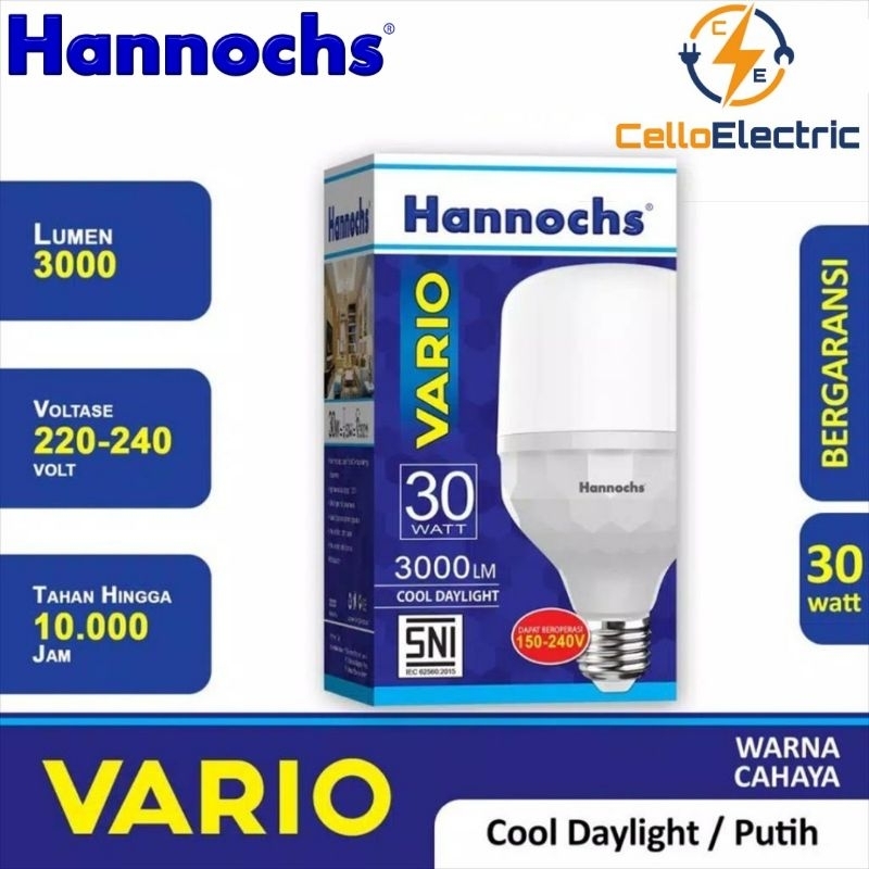 Jual Lampu Led Hannochs Vario Watt Led Kapsul Hannochs W W