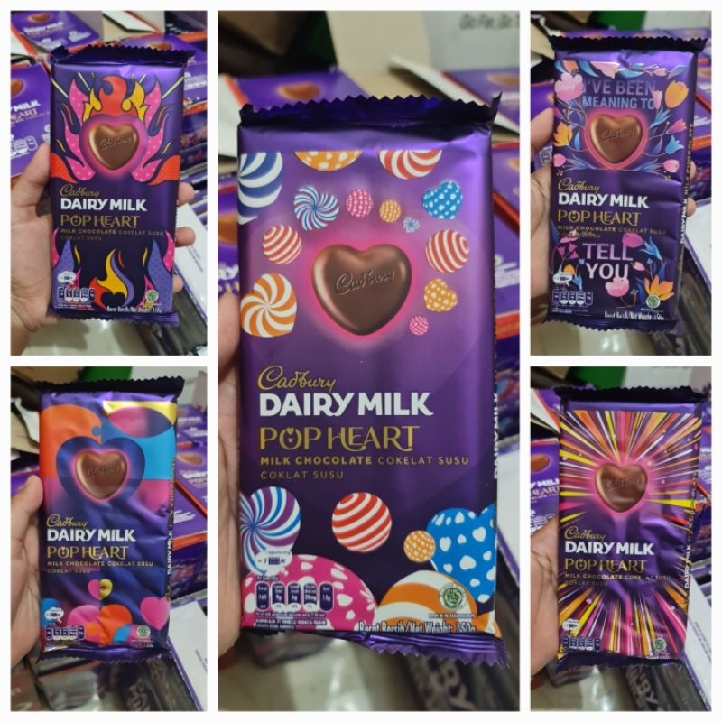 Jual Coklat Cadbury Dairy Milk 150gram Cadbury Dairy Milk edisi pop