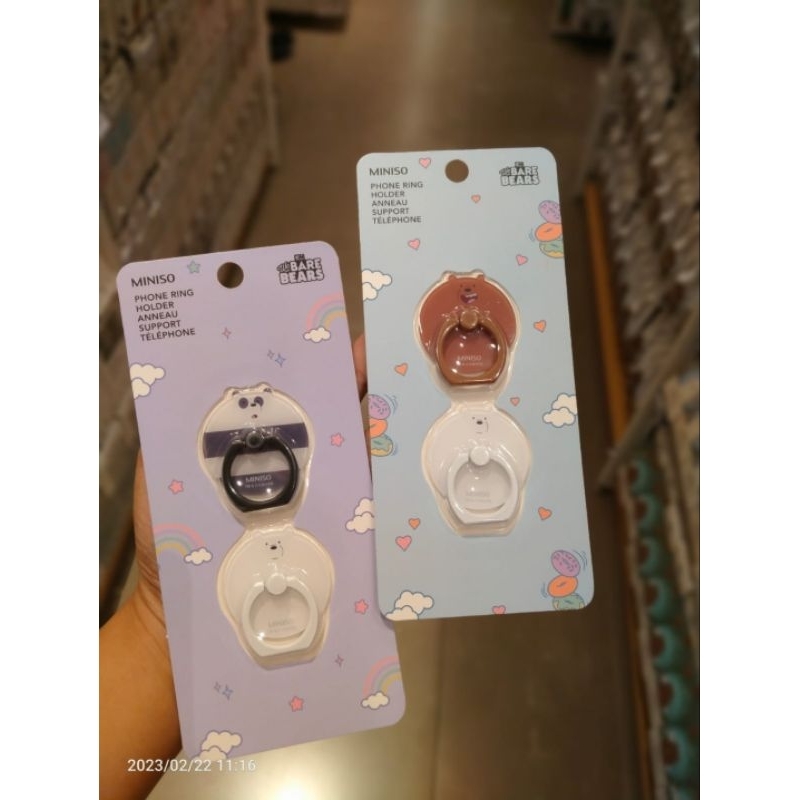 Jual MINISO Phone ring bracket wbb seri Ring hp lucu