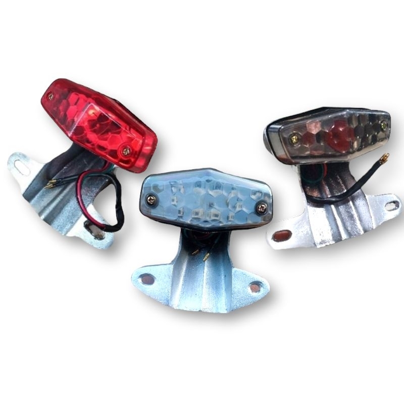 Jual STOPLAMP CB STOPLAMP BSA DIAMOND BOLP MERAH DAN SMOKE HITAM SET ...