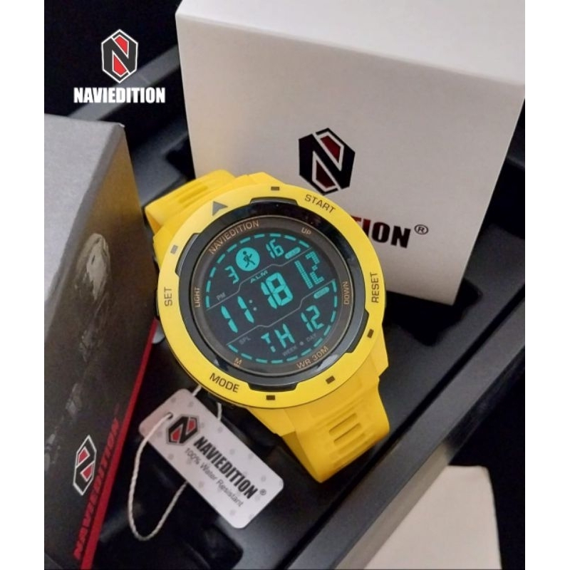 Jual JAM TANGAN PRIA ORIGINAL NAVIEDITION 2016 | STANDART MILITER | 100 ...