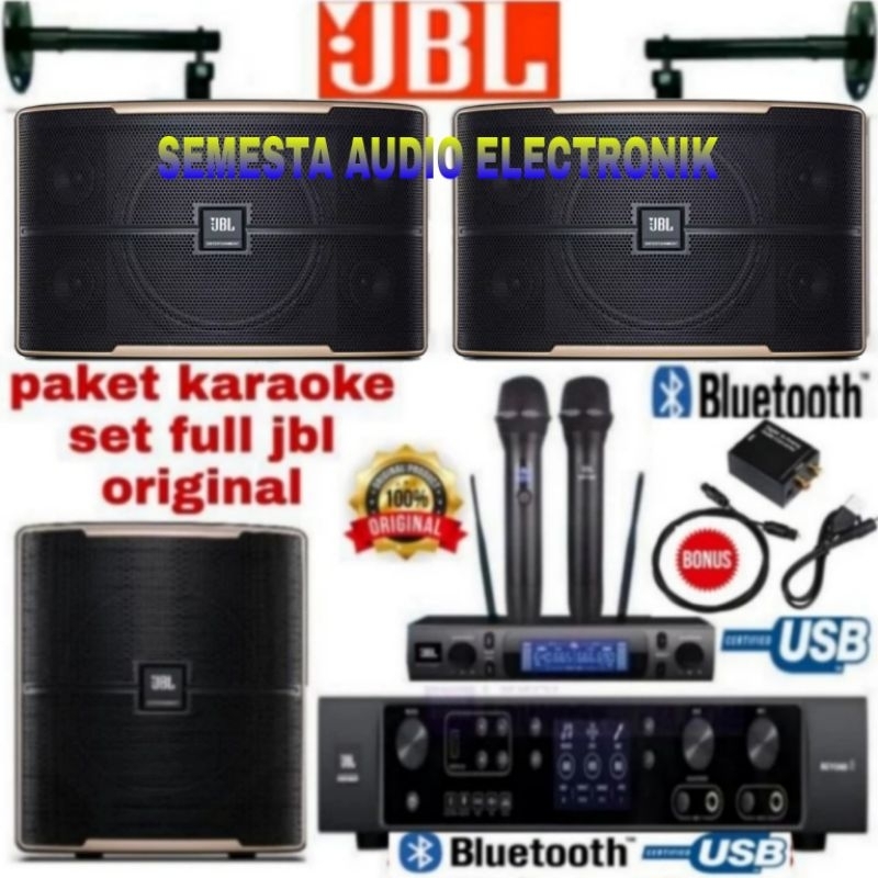 Jual Paket Sound System Karaoke Set Full JBL Original Shopee Indonesia