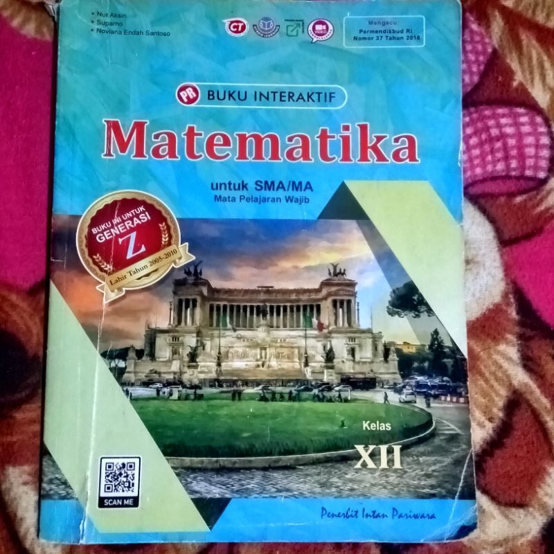 Jual Pr Buku Interaktif Matematika Untuk SMA Ma Mata Pelajaran Wajib ...