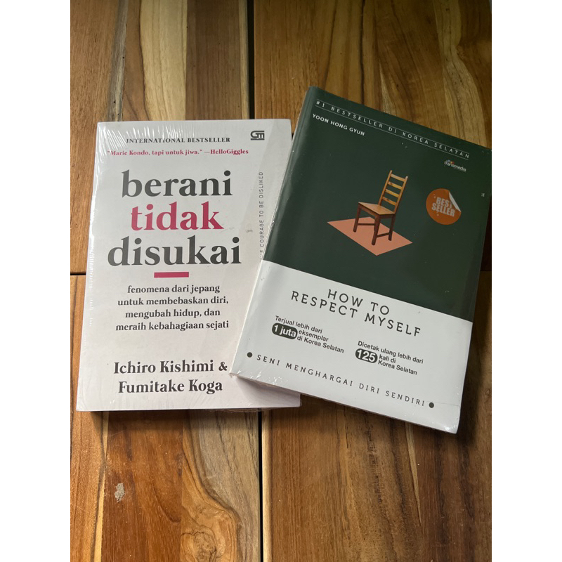 Jual Paket Buku Berani Tidak Disukai Seni Menghargai Diri Sendiri Shopee Indonesia