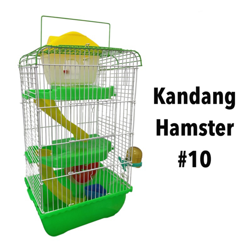 Jual KANDANG HAMSTER #10 TINGKAT KANDANG HAMSTER CHAMPBELL KANDANG ...