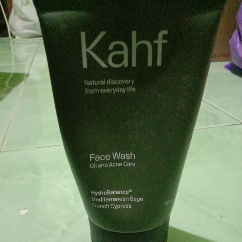 Jual KAHF FACIAL WASH (Oil and Acne Care) | Shopee Indonesia