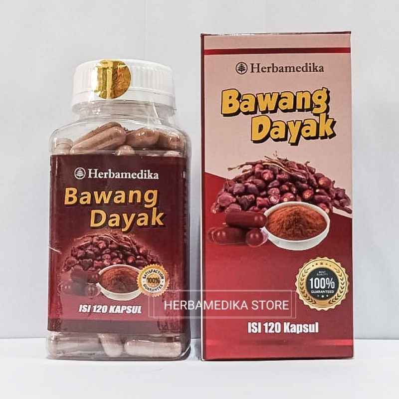 Jual Bawang Dayak Herbamedika Isi 120 Kapsul Shopee Indonesia