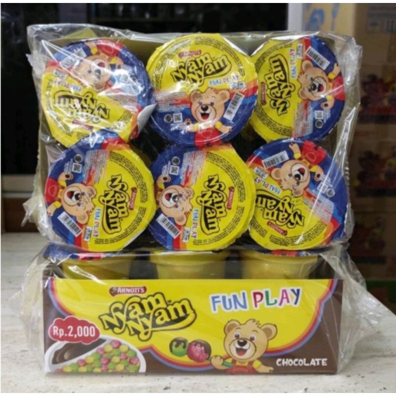 Jual Nyam Nyam Fun Play 11gr X 12 Pcs Shopee Indonesia