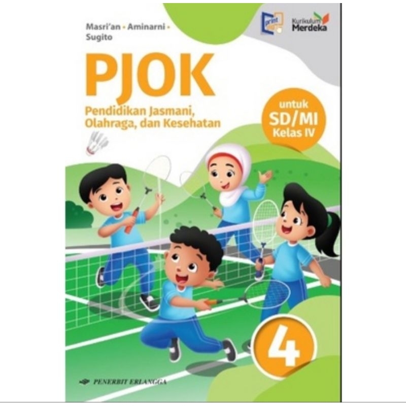 Jual Pjok Sd Kelas 4 Kurikulum Merdeka Original Shopee Indonesia