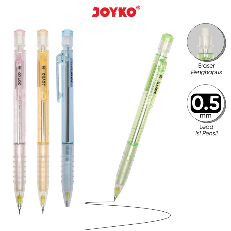 Jual Mechanical Pencil Pensil Mekanik Joyko Mp Mm Shopee Indonesia