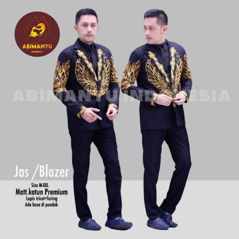 Jual JAS BATIK BLAZER PRIA JAS PRIA BATIK PREMIUM | Shopee Indonesia