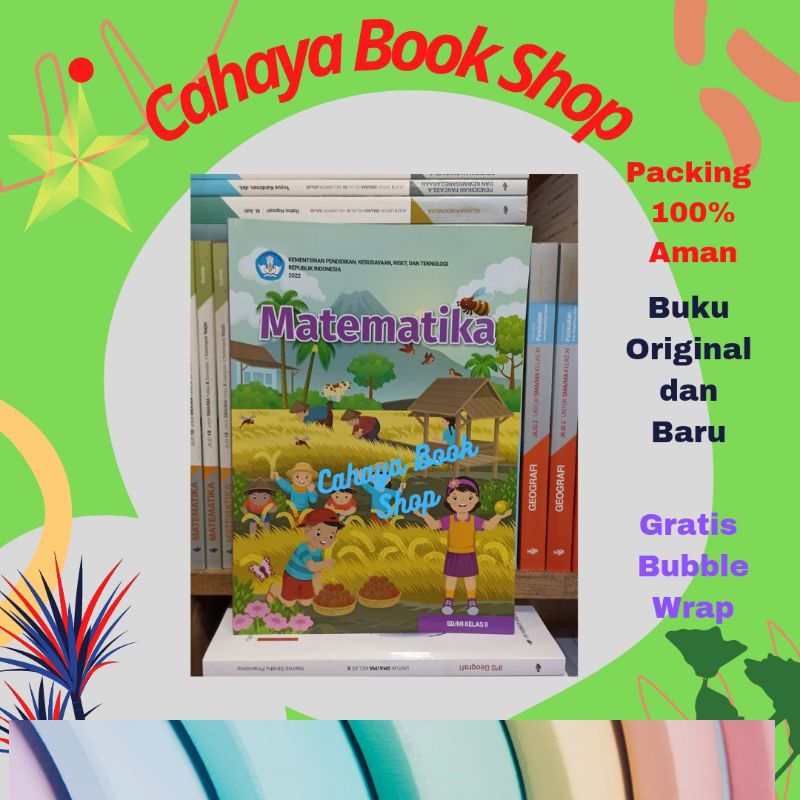 Jual Buku Matematika Kelas 2 SD Kurikulum Merdeka Diknas | Shopee Indonesia