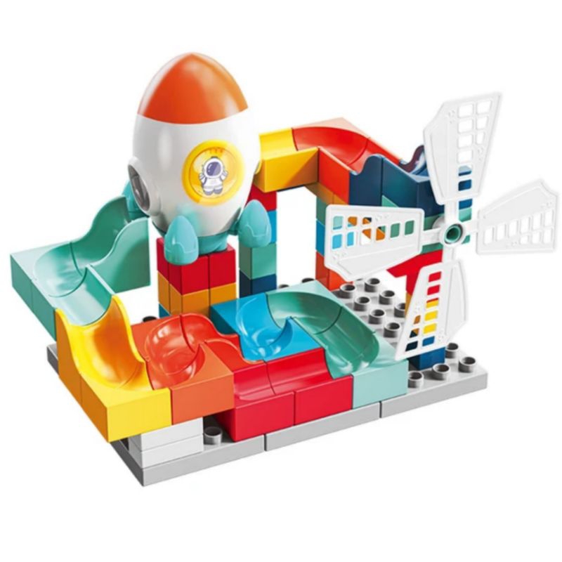 Jual Run building blocks set ball game creative space orbit | Shopee ...