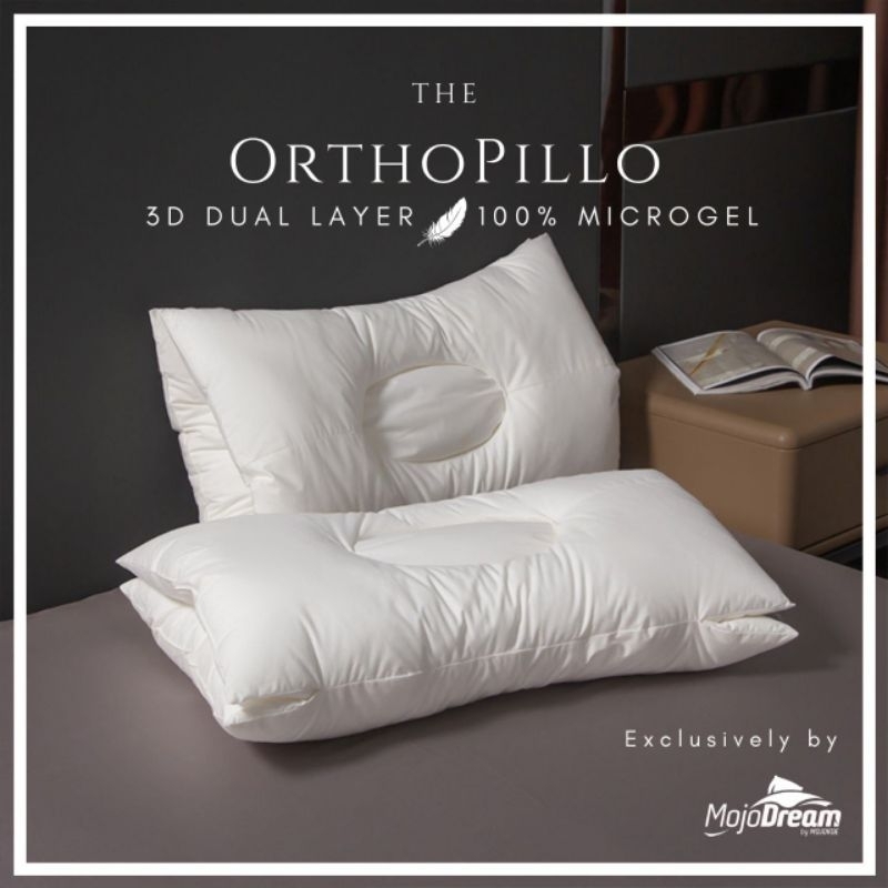 Jual OrthoPillo 3D Dual Layer 100 Premium Microgel Bantal